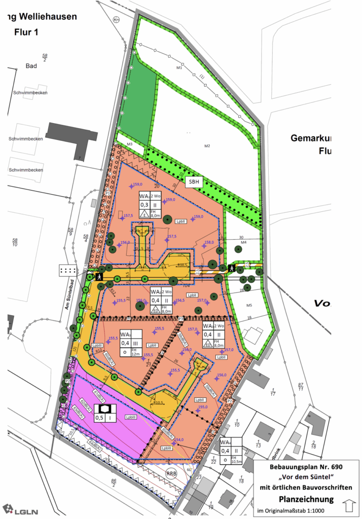 Geplanter Bebauungsplan - Quelle: Stadt Hameln