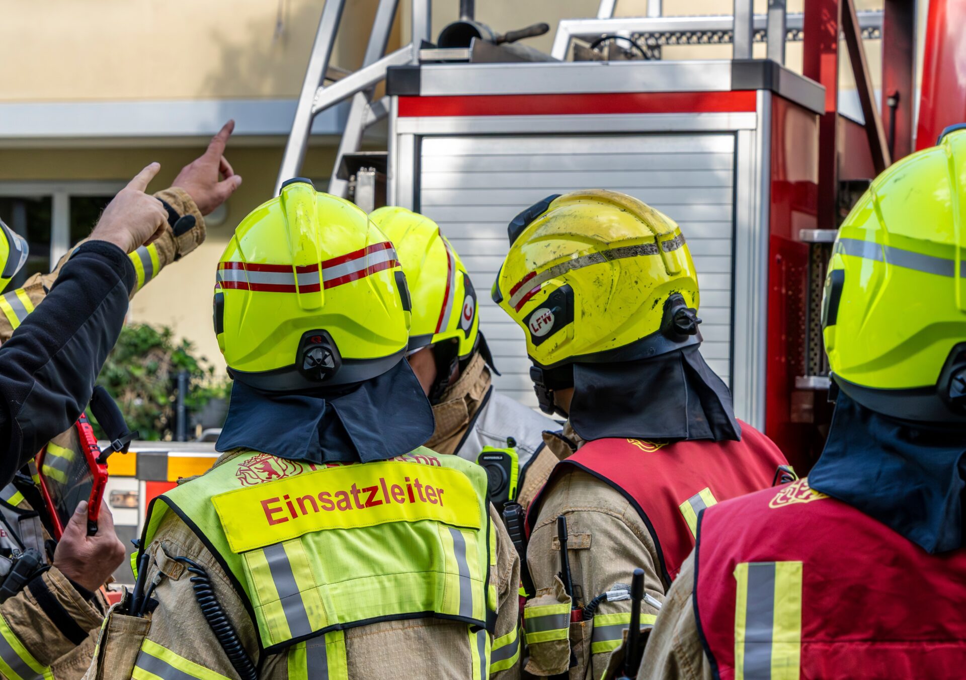 Feuerwehr-Trupp
